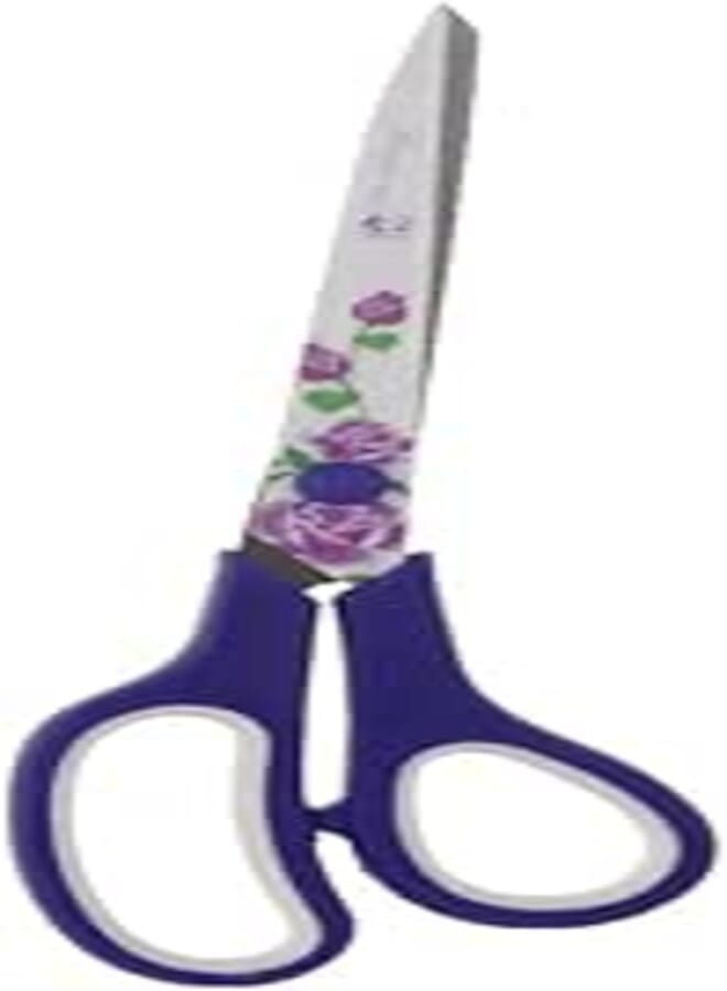 3A Printed Metal Scissors 23X8cm - Mauve